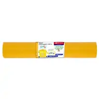 Vreća za smeće 240L 110x125cm 10/1 LDPE Zorex žute za plastiku i metal