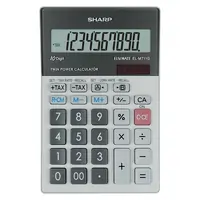 Kalkulator komercijalni 10 mjesta Sharp ELM711G sivo-crni