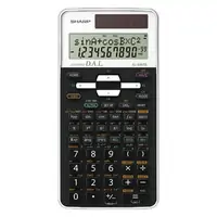 Kalkulator tehnički 10+2 mjesta 470 funkcije Sharp EL506TS bijelo-crni Kalkulator tehnički 10+2 mjesta 470 funkcije Sharp EL506TS bijelo-crni