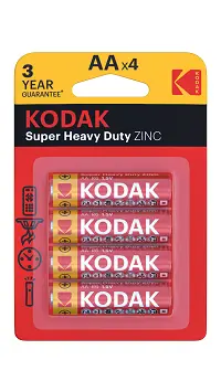 Baterija Kodak Super Heavy Duty Zink AA 4/1