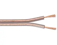 Kabel za zvučnik 2x0.75 prozirni 10m kolut GOOBAY