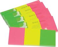 Blok samoljepljivi 38x51mm 3x50 listova mix 3 boje Q-Connect Blok samoljepljivi 38x51mm 3x50 listova mix 3 boje Q-Connect