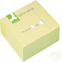 Blok samoljepljivi 76x76mm 400 listova Q-Connect KF01346 žuti Blok samoljepljivi 76x76mm 400 listova Q-Connect KF01346 žuti