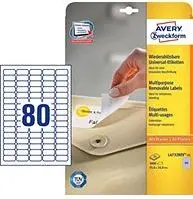 Etiketa laser/inkjet/copy odljepljiva bijela 35,6x16,9 Zweckform L4732 25/1