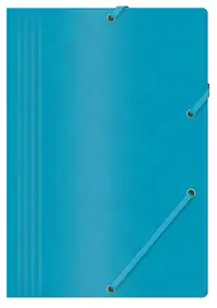 Fascikl s gumicom kartonski A4 plavi prešpan Fascikl s gumicom kartonski A4 plavi prešpan