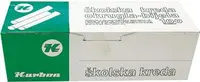 Kreda školska okrugla Karbon 100/1 bijela