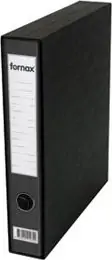 Registrator A4 uski Fornax Prestige crni s kutijom
