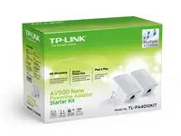 TP-Link PA4010 KIT, 500Mbps powerline starter kit