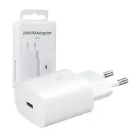 Adapter za napajanje SAMSUNG - kućni punjač USB Type-C 25W super brzi - bijeli