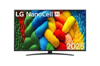 LG 43NANO81A3A 4K Nano Smart TVT2/C/S2, WiFi