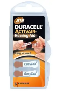 Baterija DURACELL DA312 6/1