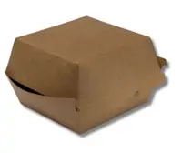 KON. Kutija za hamburger kraft, 100/1, (661)