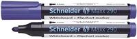Marker za bijelu ploču i flichart 2-3mm Schneider Maxx 290 plavi Marker za bijelu ploču i flichart 2-3mm Schneider Maxx 290 plavi