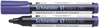 Marker za bijelu ploču i flichart 2-3mm Schneider Maxx 290 plavi