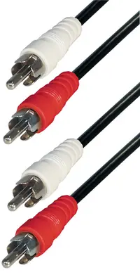 Kabel 2Cinch-M 2Cinch M 2,5 M Stereo