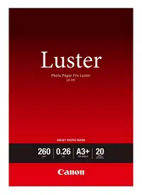 Canon Photo Luster Paper LU101 - A3+ - 20L