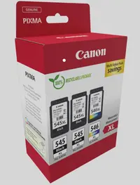Canon multipack PG-545XL x 2 + CL-546XL Canon multipack PG-545XL x 2 + CL-546XL