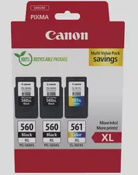 Canon multipack  PG-560XL x 2 + CL-561XL Canon multipack  PG-560XL x 2 + CL-561XL
