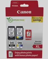Canon multipack PG-545XL + CL-546XL - Photo Pack Canon multipack PG-545XL + CL-546XL - Photo Pack