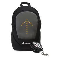 Romobil oprema - Biker's Backpack sa LED oznakama - Black
