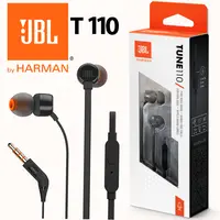Slušalice+mikrofon JBL Tune 110 black