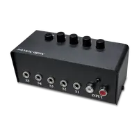 Genius Stereo Switching Box, 5-port Audio