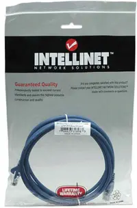Intellinet Cat5e, CCA, U/UTP, PVC, RJ45, 2m, plavi Intellinet Cat5e, CCA, U/UTP, PVC, RJ45, 2m, plavi