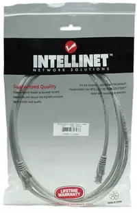 Intellinet Cat5e, CCA, U/UTP, PVC, RJ45,7.5m, sivi Intellinet Cat5e, CCA, U/UTP, PVC, RJ45,7.5m, sivi