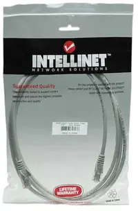 Intellinet Cat5e, CCA, U/UTP, PVC, RJ45,1.5m, sivi Intellinet Cat5e, CCA, U/UTP, PVC, RJ45,1.5m, sivi
