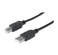 Manhattan kabel USB-A/USB-B M/M,za printer,3m,crni Manhattan kabel USB-A/USB-B M/M,za printer,3m,crni