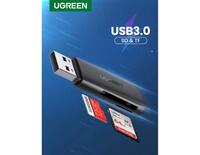 Čitač memorijskih kartica UGREEN USB 3.0, TF/SD, crni