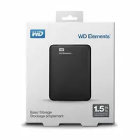 WD Elements 1.5TB Portable 2,5", USB 3.0 WD Elements 1.5TB Portable 2,5", USB 3.0