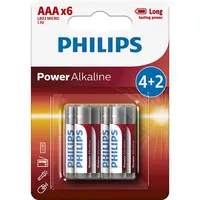 Philips baterije AAA, 4+2 komada