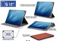 Port navlaka za tablet Noumea II 9/11", crna