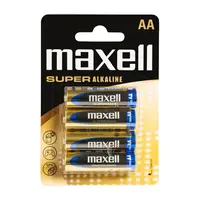 Maxell super alkalne baterije LR-6/AA, 4 komada Maxell super alkalne baterije LR-6/AA, 4 komada