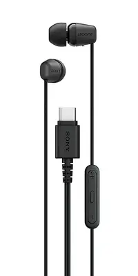 Sony IER-EX15C, USB-C slušalice, crna