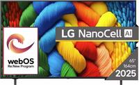 TV LG 65NANO80A3B, LED, 65", 164cm, UHD 4K, NanoCell, SMART