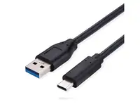 Kabel USB 3.2 tip A-M<=>USB tip C-M  1.0m - ROLINE Standard