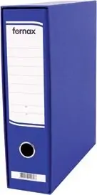 Registrator A4 široki Fornax Office plavi s kutijom