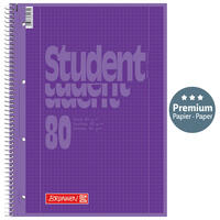 Blok Kolegij A4 Karo 80L Perf. 90G Ljubičasti