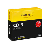 CD-R medij INTENSO 700MB 52x speed, Slim Case, 1/1
