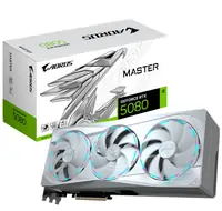 Grafička kartica GIGABYTE nVidia GeForce RTX 5080 AORUS MASTER ICE 16GB GDDR7/256bit, PCIe 5.0 WHITE