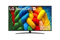 TV LG 55NANO81A3A, LED, 55", 140cm, UHD 4K, NanoCell, SMART