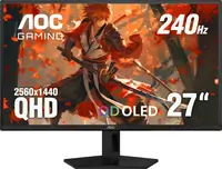 Monitor 27" AOC AGON Q27G41ZDF 27", QD-OLED, HDMI, DP, QHD, 240Hz