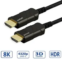 Kabel HDMI tip A-M<=>HDMI tip A-M  Roline HDMI 4K, 25m, sa integriranim pojačivačem
