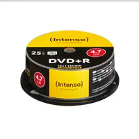 DVD+R medij INTENSO 4.7GB 16x speed, Cake Box, 25/1