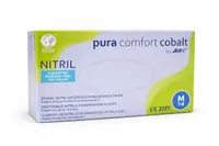 SAN. Rukavice nitrilne M 100/1 plave Pura Comfort kobalt
