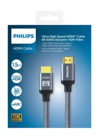 Philips Ultra-High-Speed HDMI kabel, 1.5m, 8K