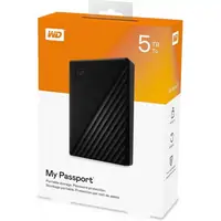 WD My Passport 5TB Portable, USB 3.0 crni