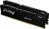 Memorija RAM DDR5 64GB KINGSTON 6000MHz DDR5 CL40 DIMM (Kit of 2) FURY Beast Black XMP